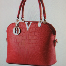 Load image into Gallery viewer, Branded Luxury V-logos Handbag Tote