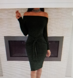 Casual Bandage Style Dress