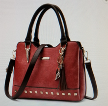 Load image into Gallery viewer, Cute Top Handle Tassel Studded handbag Tote