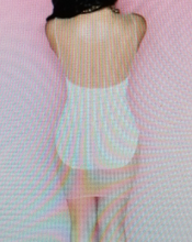 Load image into Gallery viewer, Sexy White Shear Shape Mini Dress